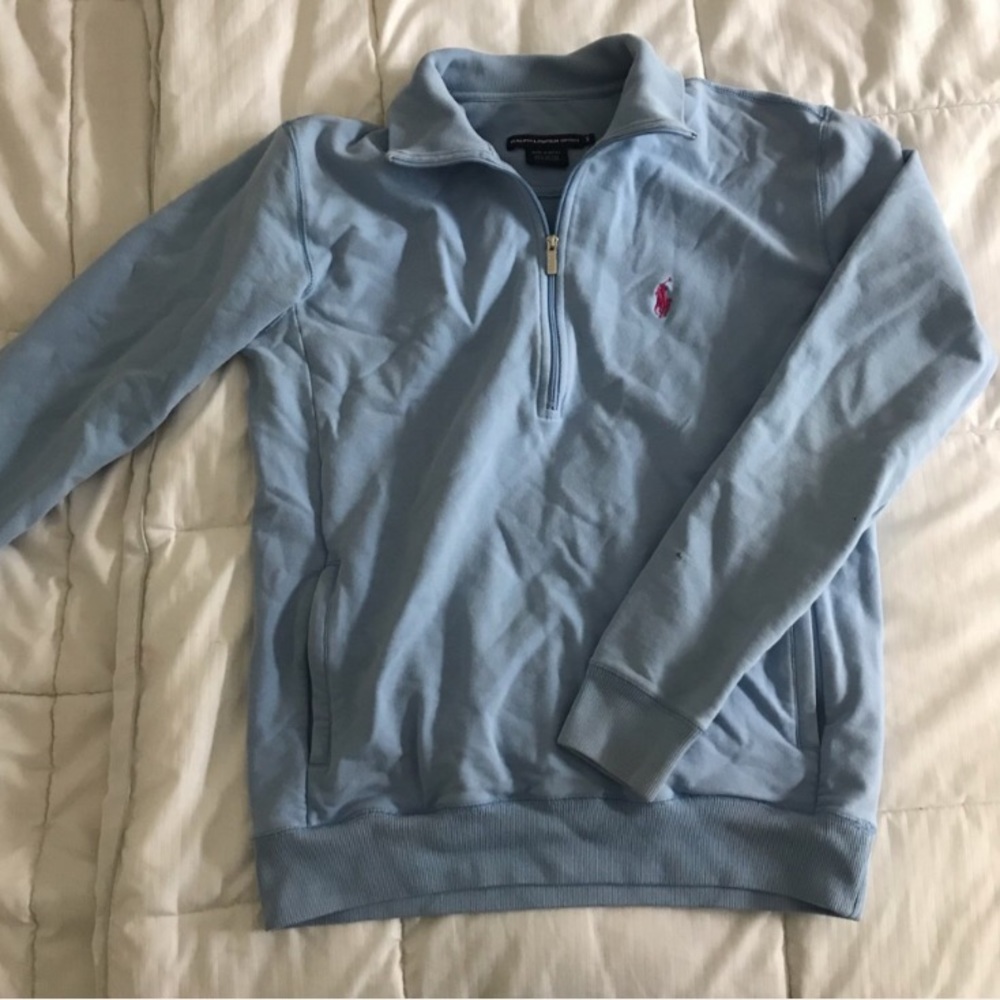 Ralph Lauren blue zip up